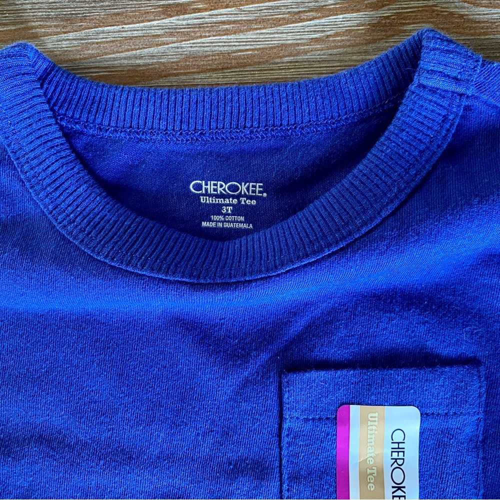 NWT 3 Long Sleeve T BUNDLE Baby GAP & Cherokee Size 3T - Picture 6 of 9
